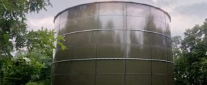 Aquastore Glass-fused-to-steel tank